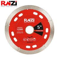 RAIZI 115/125MM diamentowe ostrze piły suche cięcie na szlifierka kątowa do materiałów ceramicznych ostrze tnące płytka porcelanowa tarcza tnąca 1